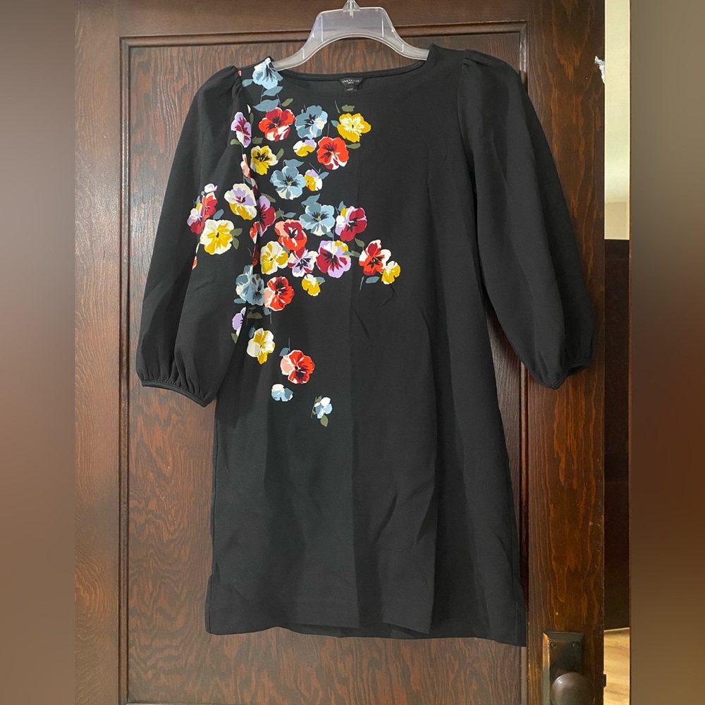 Black Floral Dress